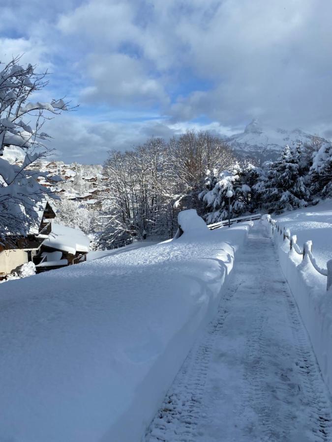 Apartament Megeve Le Sapin Bat A Zewnętrze zdjęcie